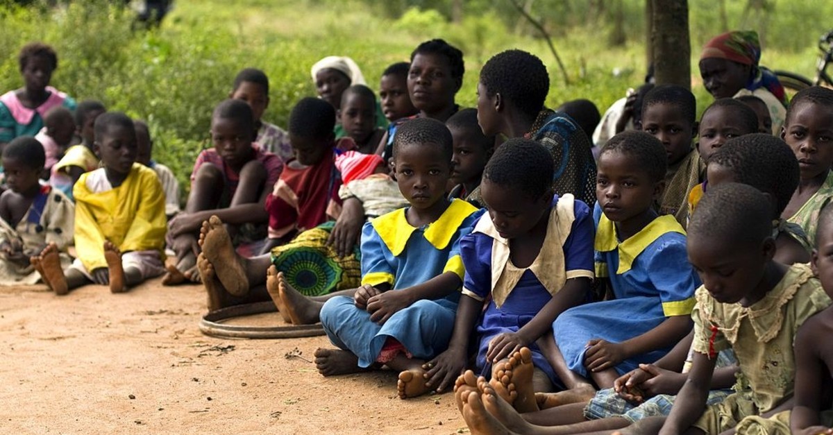School children in Nalifu village, Mulanje, Malawi. (Wikipedia photo)